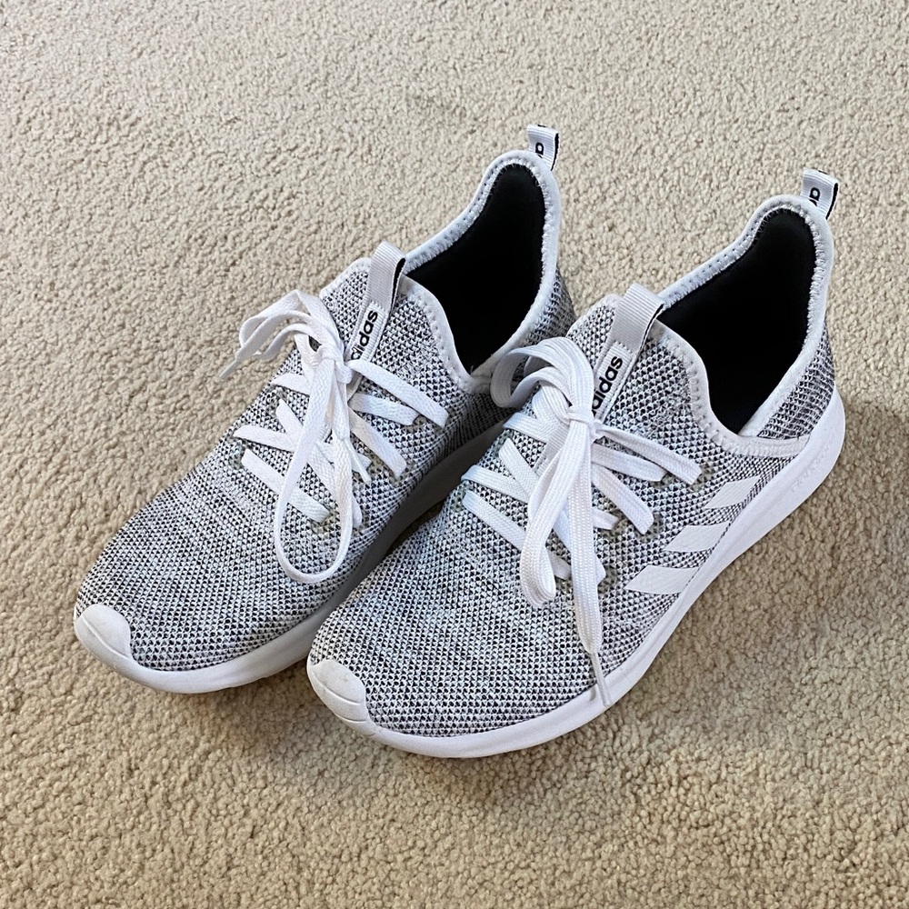 Adidas Women's Knit Gray Sneakers